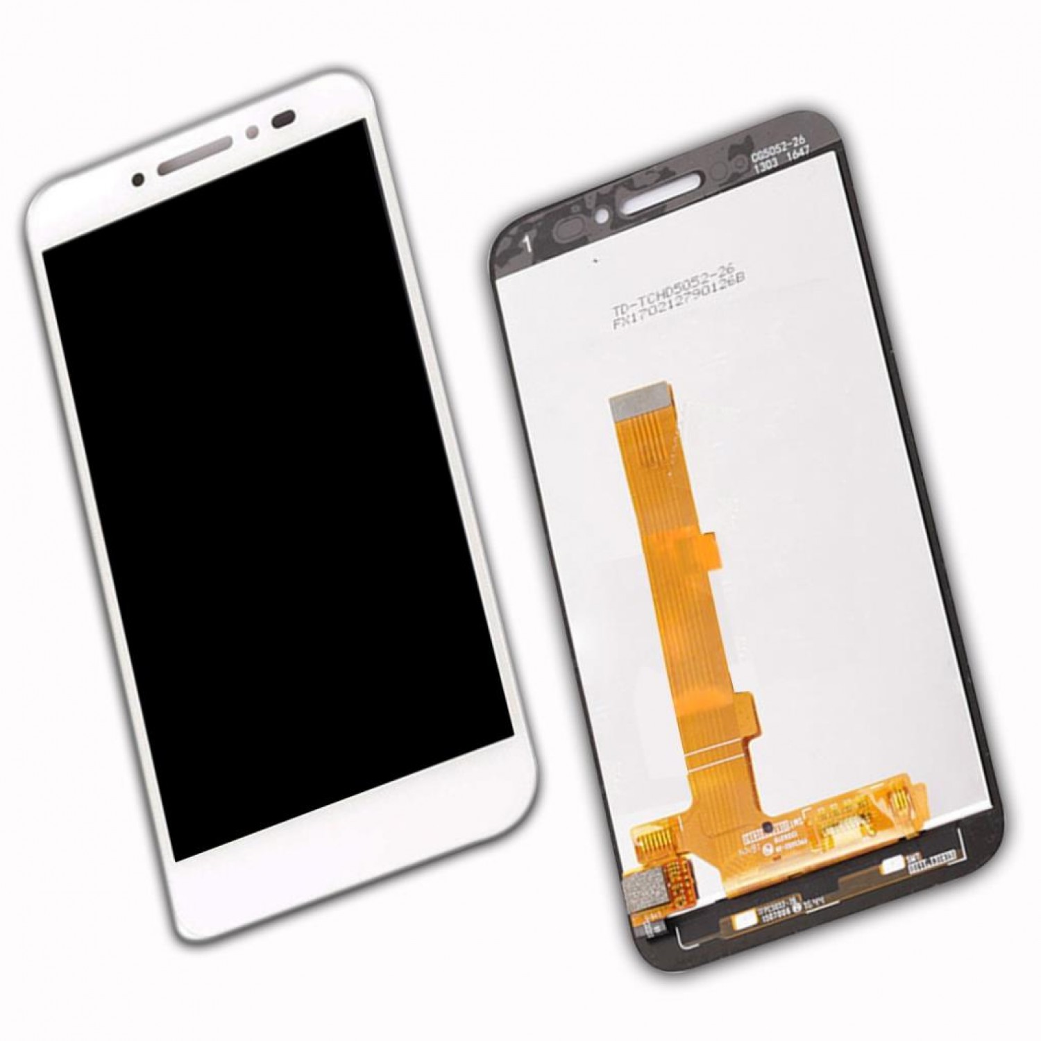 Alcatel 5080 Lcd Ekran Dokunmatik Beyaz Çıtasız